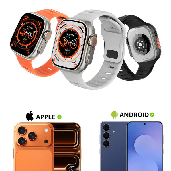 Reloj inteligente con más de 50 funciones + 7 Correas GRATIS 🎁