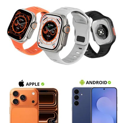 Reloj inteligente con más de 50 funciones + 7 Correas GRATIS 🎁